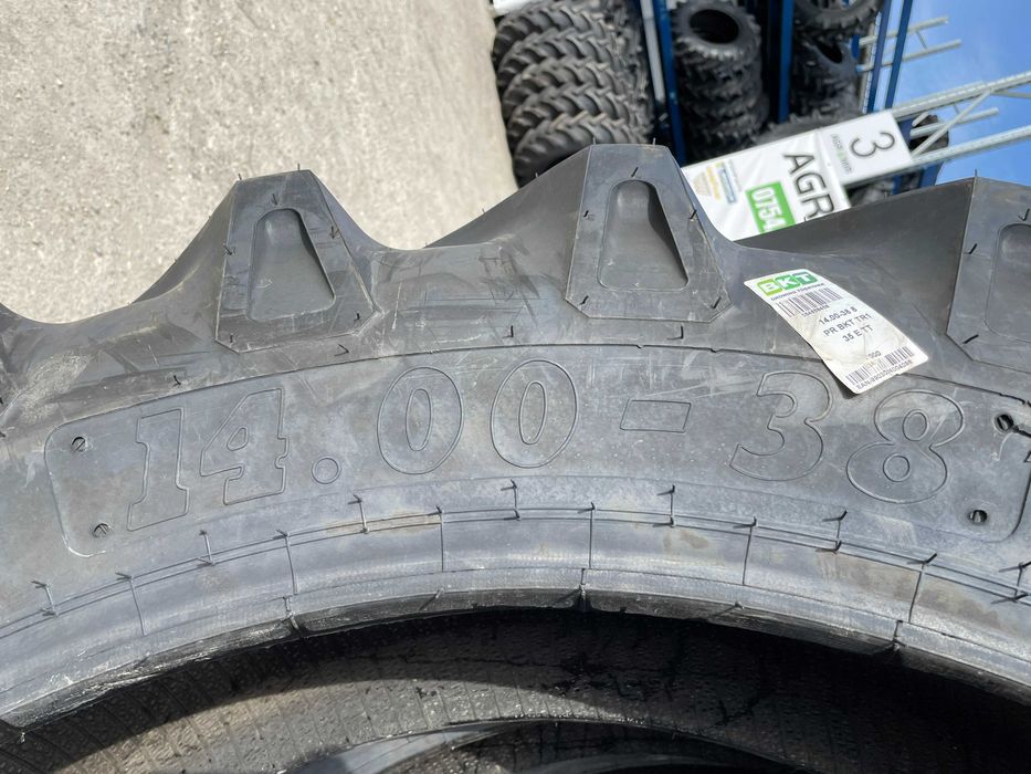 BKT Anvelope de tractor spate cu 8PR U650 Cauciucuri 14.00-38