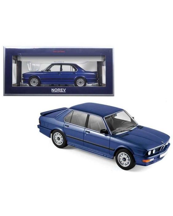 Авто-модел BMW M535i 1987 Blue Metallic, Norev, M 1:18