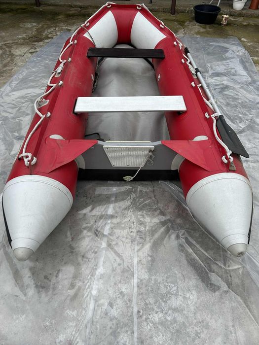 Barcă gonflabilă 3.30m Safemac UB330 – Air Deck, impecabilă