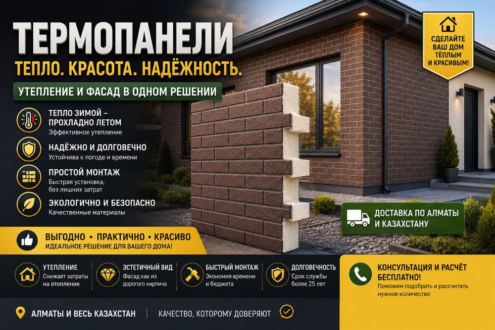 Термопанели напрямую с завода без посредников.