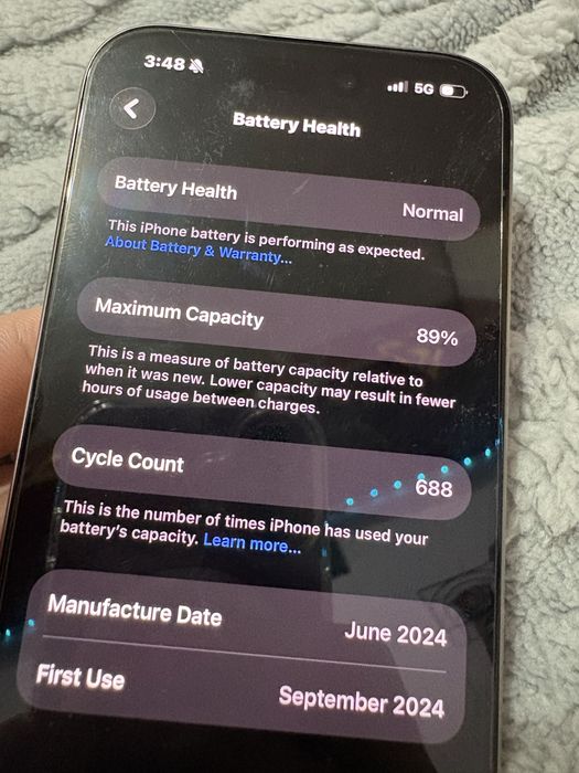 iPhone 15 Pro 128GB Natural Titanium