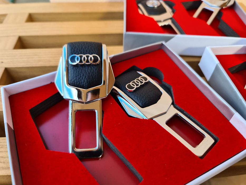 Anulator centura premium cu elemente din piele si logo