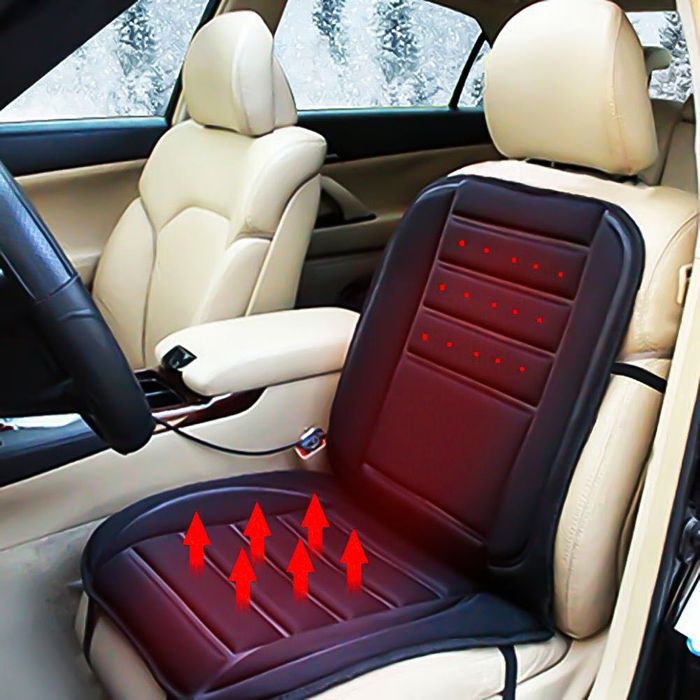 ТОП Подгряваща Подложка за Седалка Постелка за кола на 12V авто