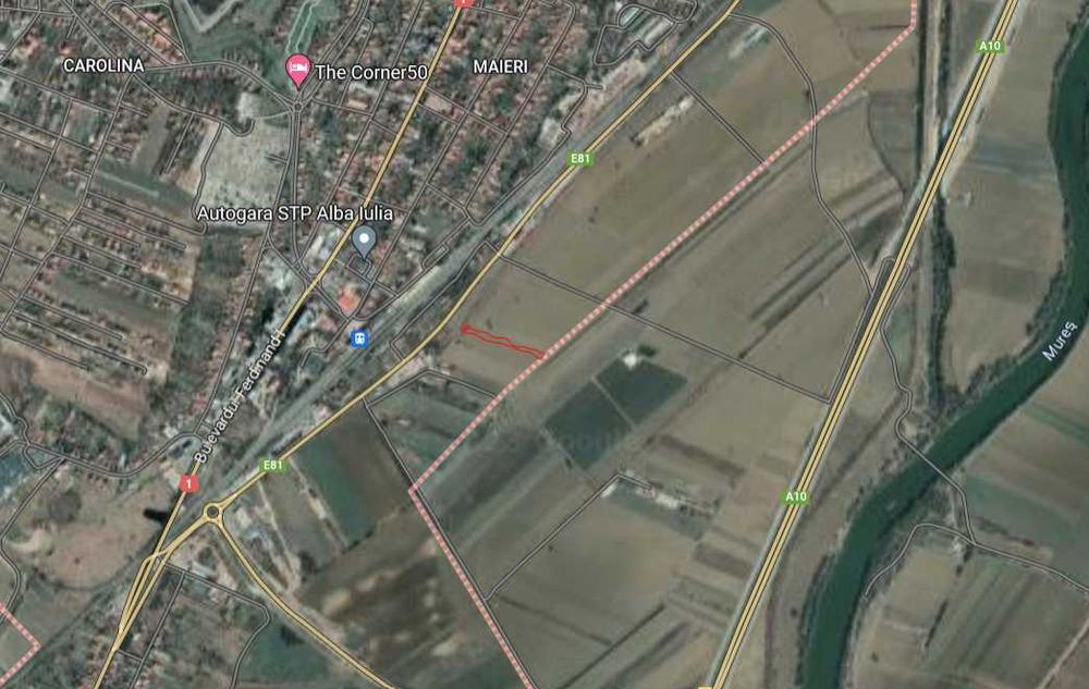 teren centura alba iulia