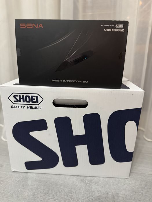 Casca SHOEI Neotec 3 flip-up + SENA SRL3 – mărimea M – ușor accidentată – 2500 lei