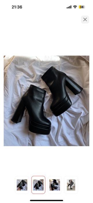 Ботильоны  черный