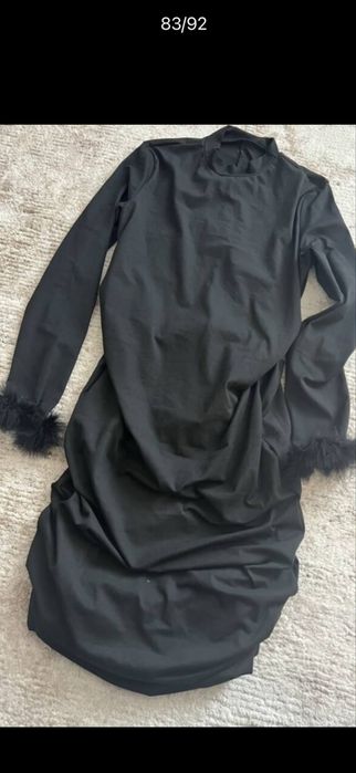 Дамска черна рокля