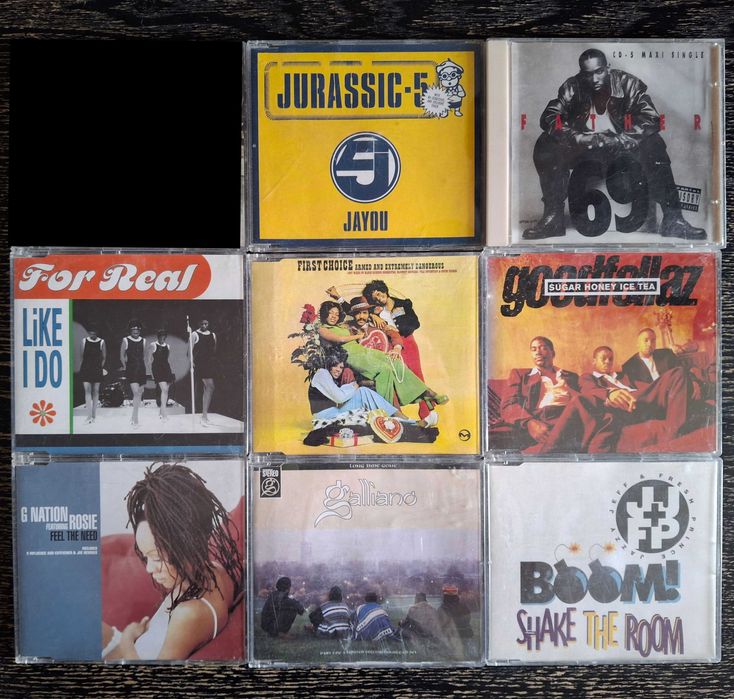 Hip Hop, R&B сингли за колекционери от Usher, TLC, Naughty by Nature, En Vouge, GUY, Twista, Eternal, Eric Benet, Horace Brown, Zhane, MN8 и още ...