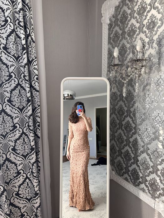 Платье в пол (русалка) 5000 тг