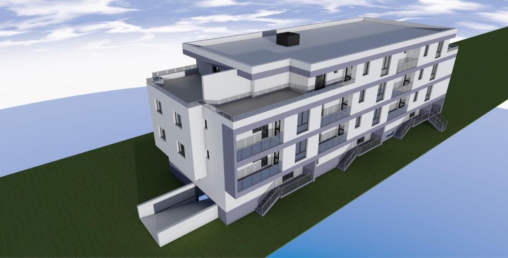 Apartament 3 Camere Tip Penthouse cu Terasa