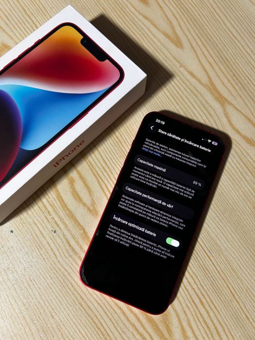 iPhone 14 Red 128GB – Stare foarte bună