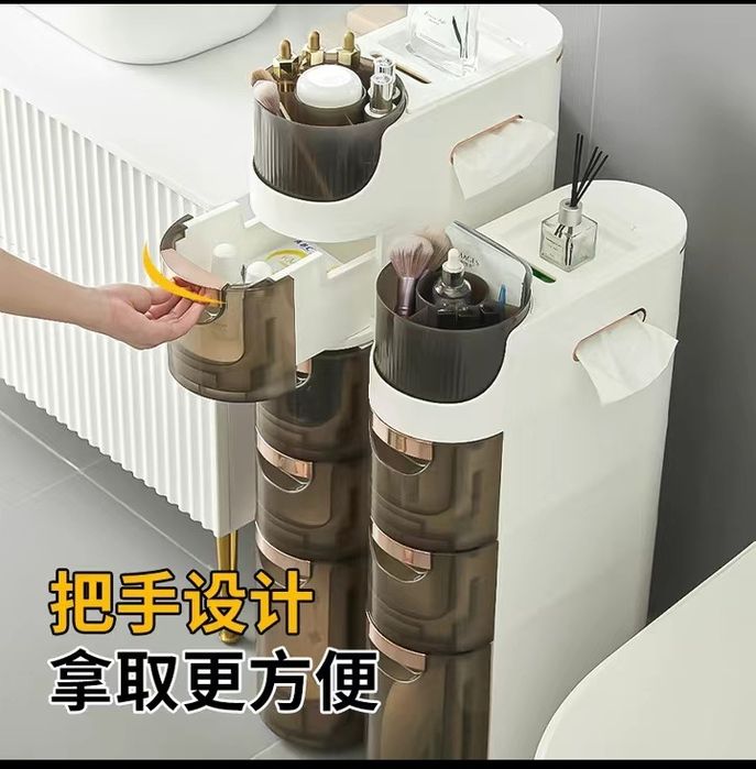 Органайзер полка для ванной и туалет универсальный