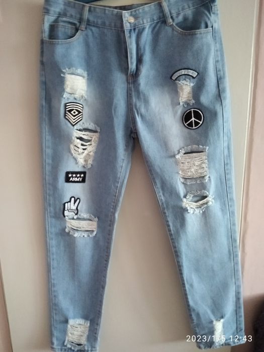 Дънки сини унисекс