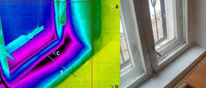 Тепловизор обследование  обьектов