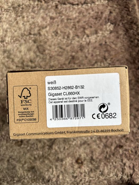 Telefon fara fir Gigaset CL660, analogic, DECT NOU SIGILAT