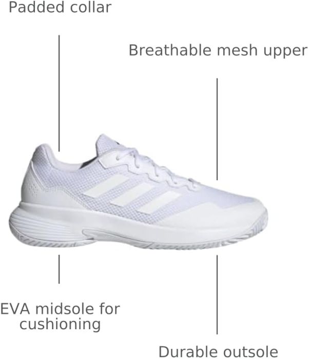 Теннисные кроссовки Adidas Gamecourt 2