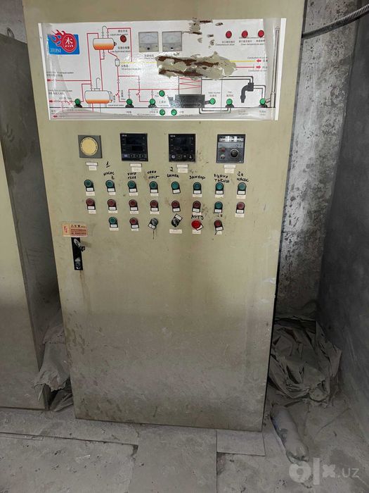 Промышленный масленый котел УГОЛЬНЫЙ 1900 KW
