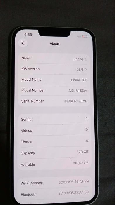 Продавам iphone 16e