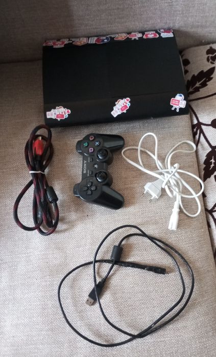 PS3 500гб SuperSlim прошитая