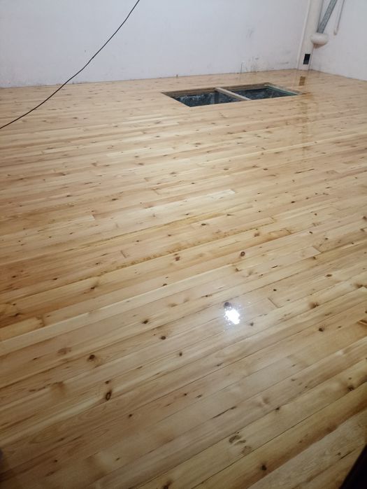 Шлифовка пол паркет