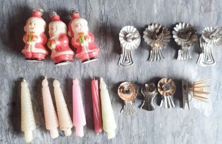 Globuri si decorațiuni de Crăciun  vechi