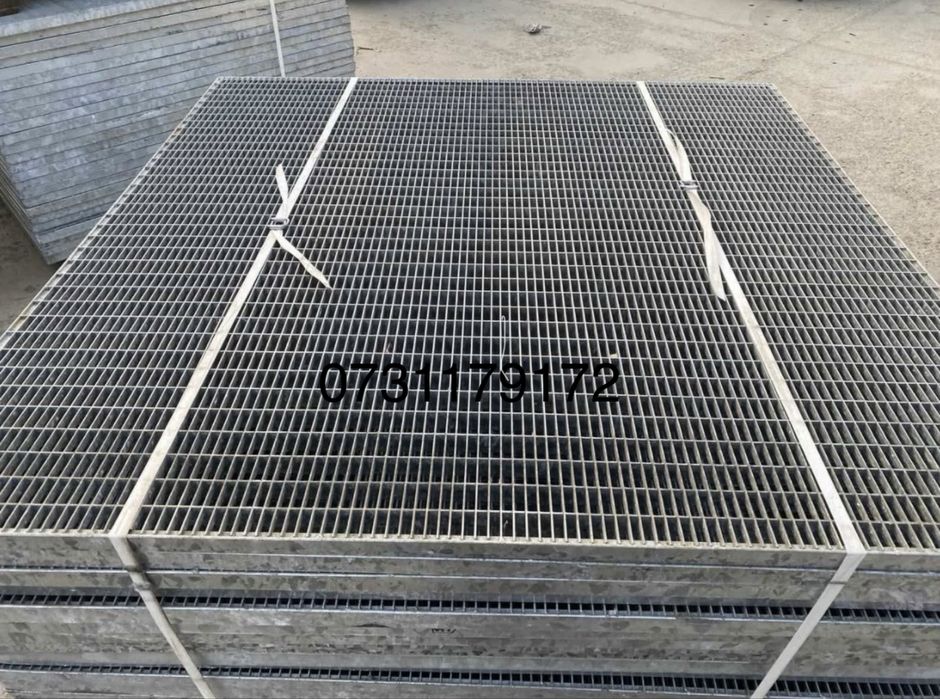 Trepte grilaje rigolă