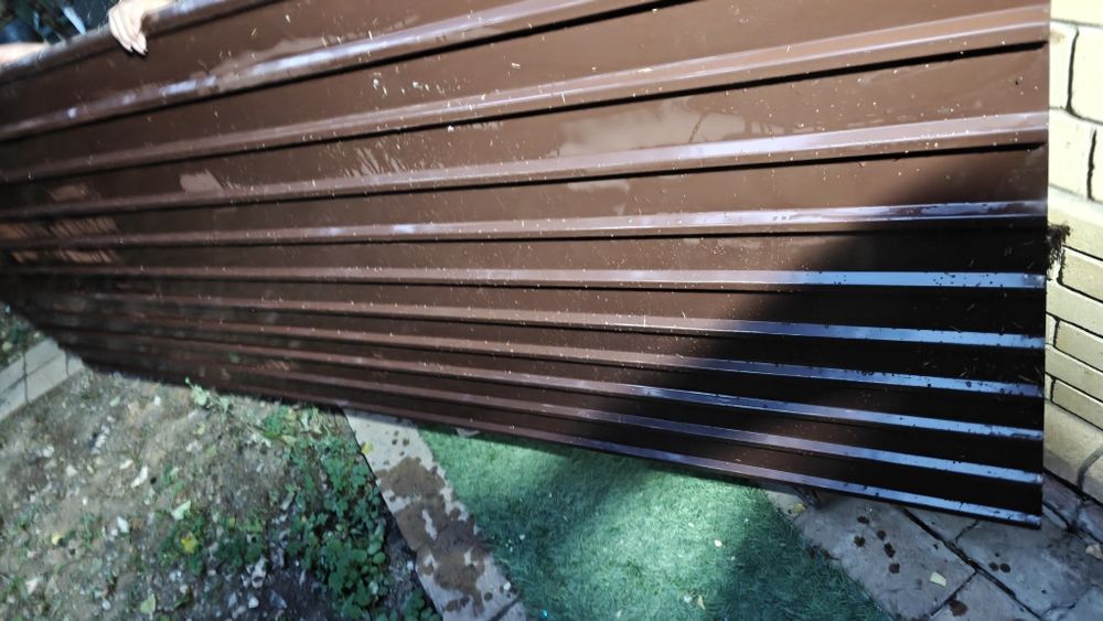 Профлисты коричневые