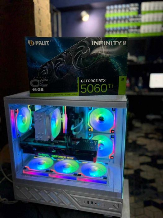 Компьютер игравой/Пк Ryzen7 7800x3d\RTX5060ti 16Gb РАССРОЧКА