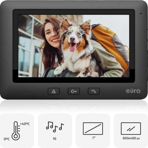 Видео домофон Eura VDP-45A3 Alpha