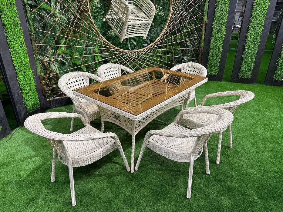 dokma stoly we oturgyçlar