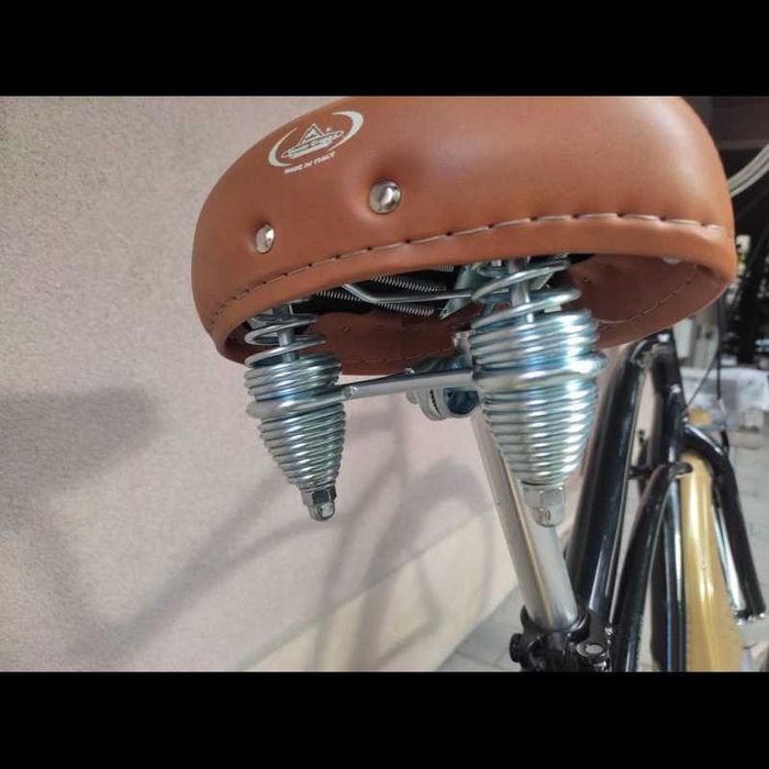 Ретро седалка за велосипед Selle Monte Grappa Laguna, Made in ITALY