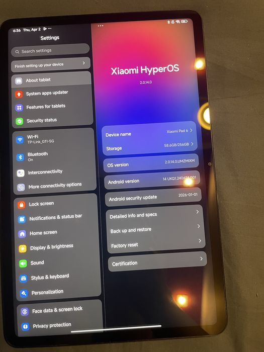 Xiaomi Pad 6 ca noua + husa