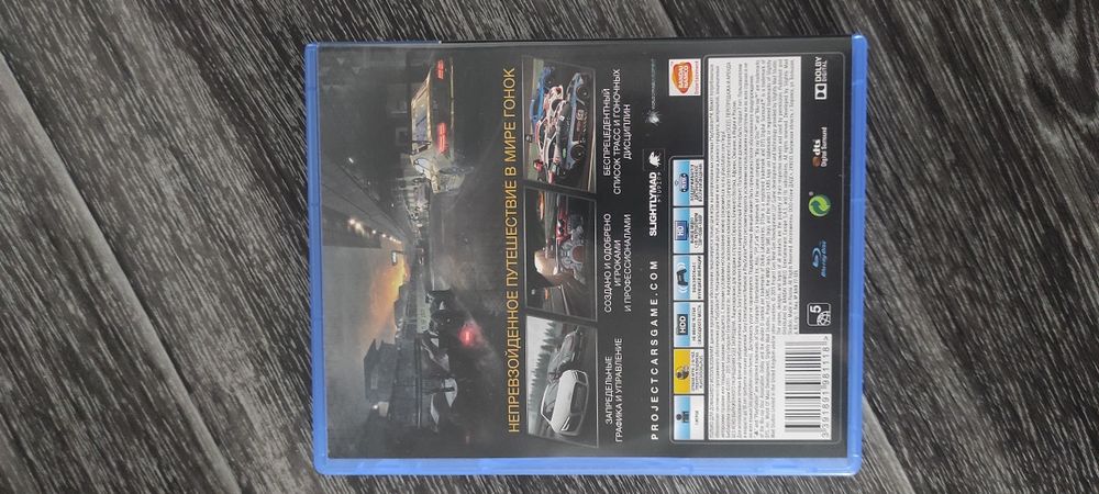 Project cars диск на ps4
