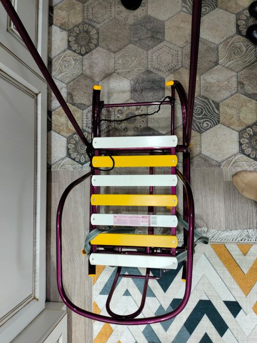 Продам санки с перекидной ручкой