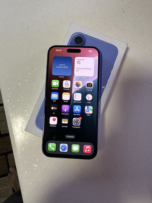 Iphone 16 plus 128 gb bat 100 % totul original