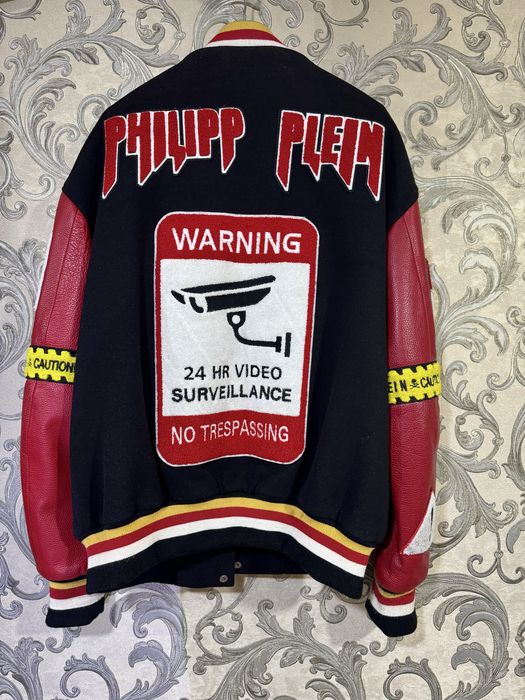 Geacă Bomber Exclusivă Philipp Plein “No Mercy On Mercer Street”