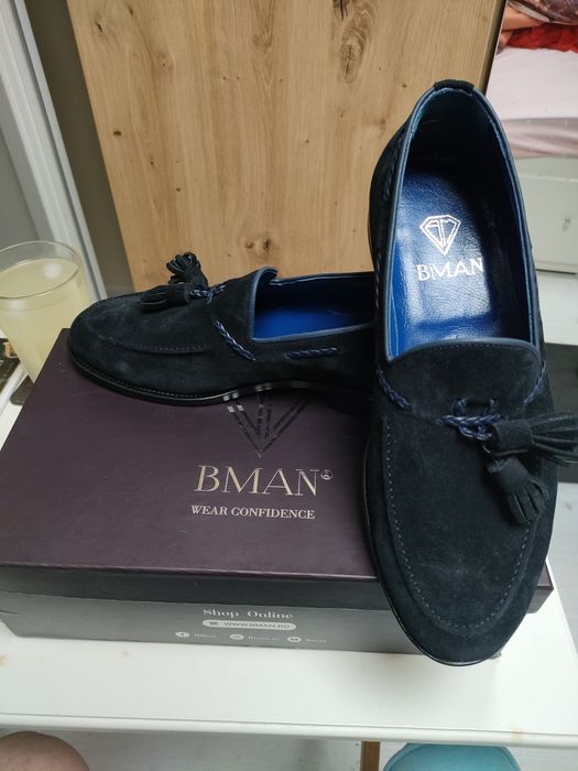 Loaferi BMAN 42 piele