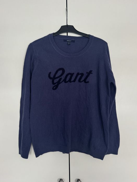Pulover Gant bleumarin din lana marimea xl