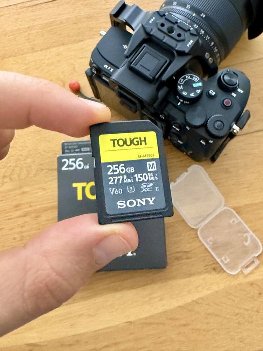Card de memorie Sony - Tough M-Series, 256GB, SDXC, UHS-II U3, negru