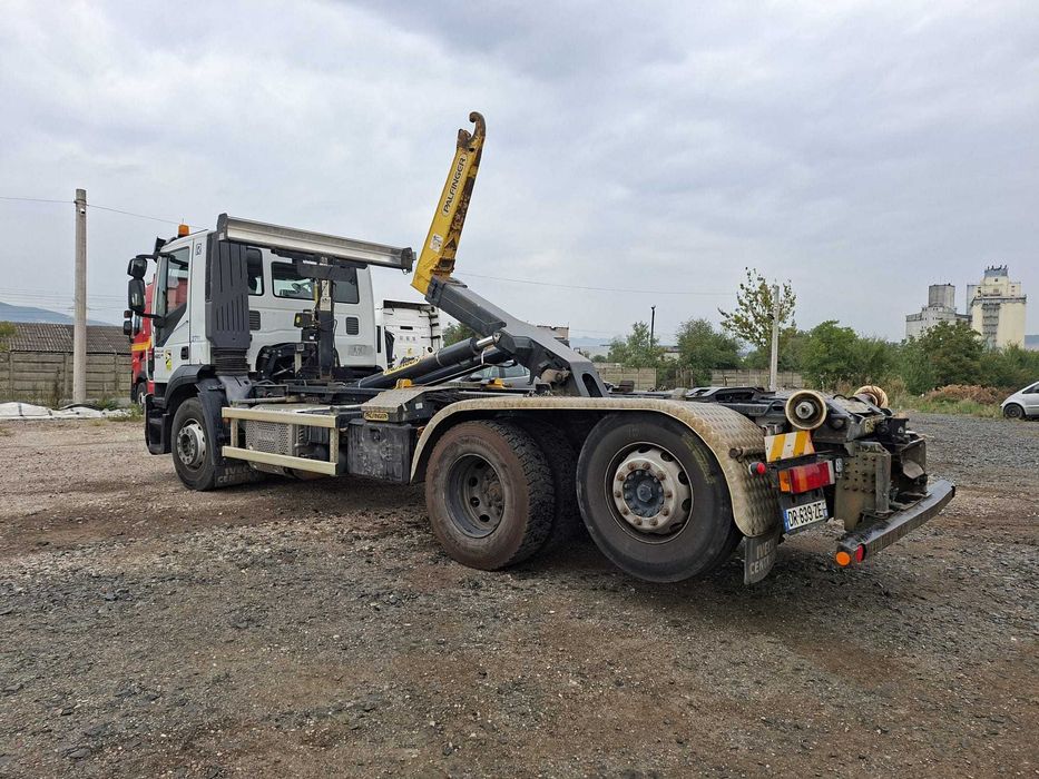 IVECO Abroll  Kipper(Hook lift)  PALFINGER  6X2