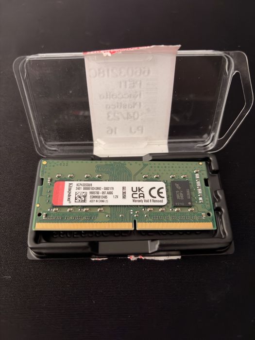 RAM Laptop SODIMM Kingston 8GB DDR4 3200MHz