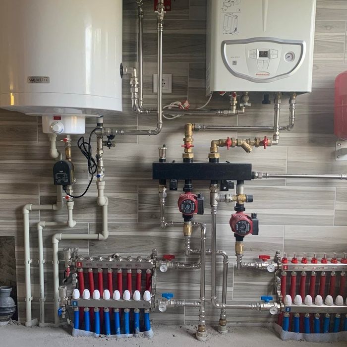 Монтаж отопления