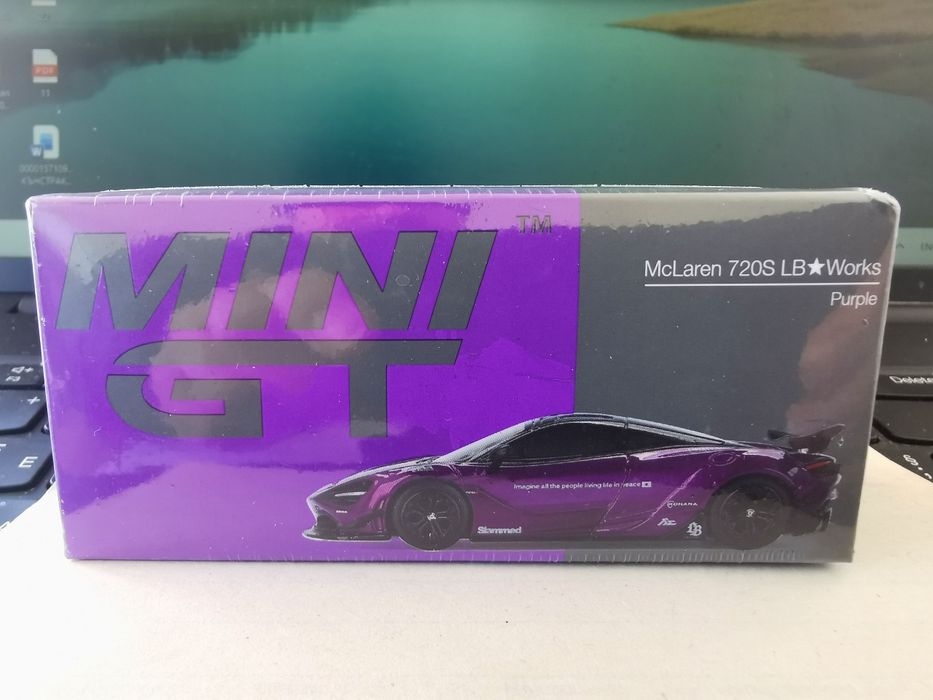 Mini GT 1:64 McLaren 720S LB*Works - Purple