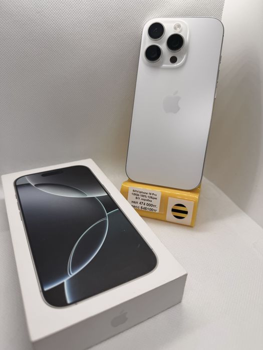 Iphone 16 pro  128gb 100% акб цик-126цик
