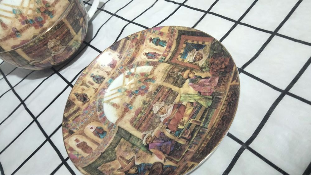 Чайная пара фарфор