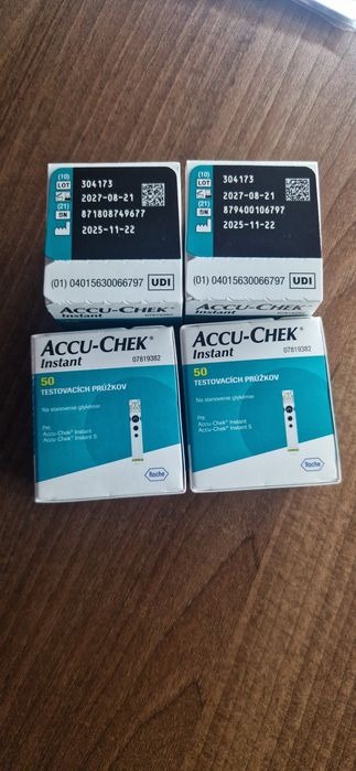 Teste glicemie ACCU-CHEK Instant