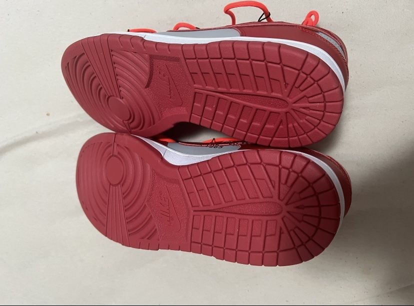 Nike Dunk Low x Off-White University Red