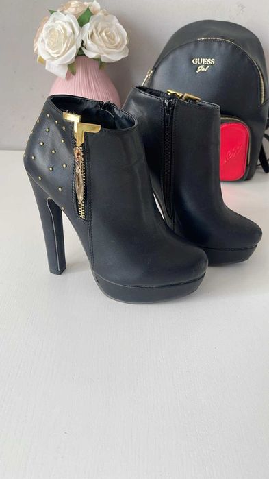 Дамски кожени боти 37 размер