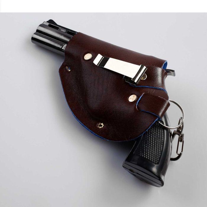 Пистолет револьвер зажигалка