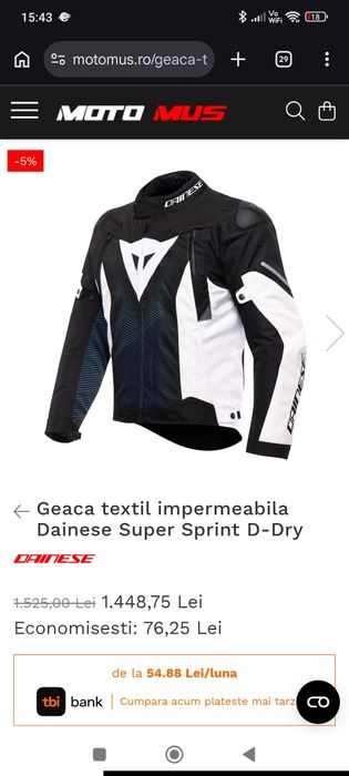 Geaca moto DAINESE SP-R